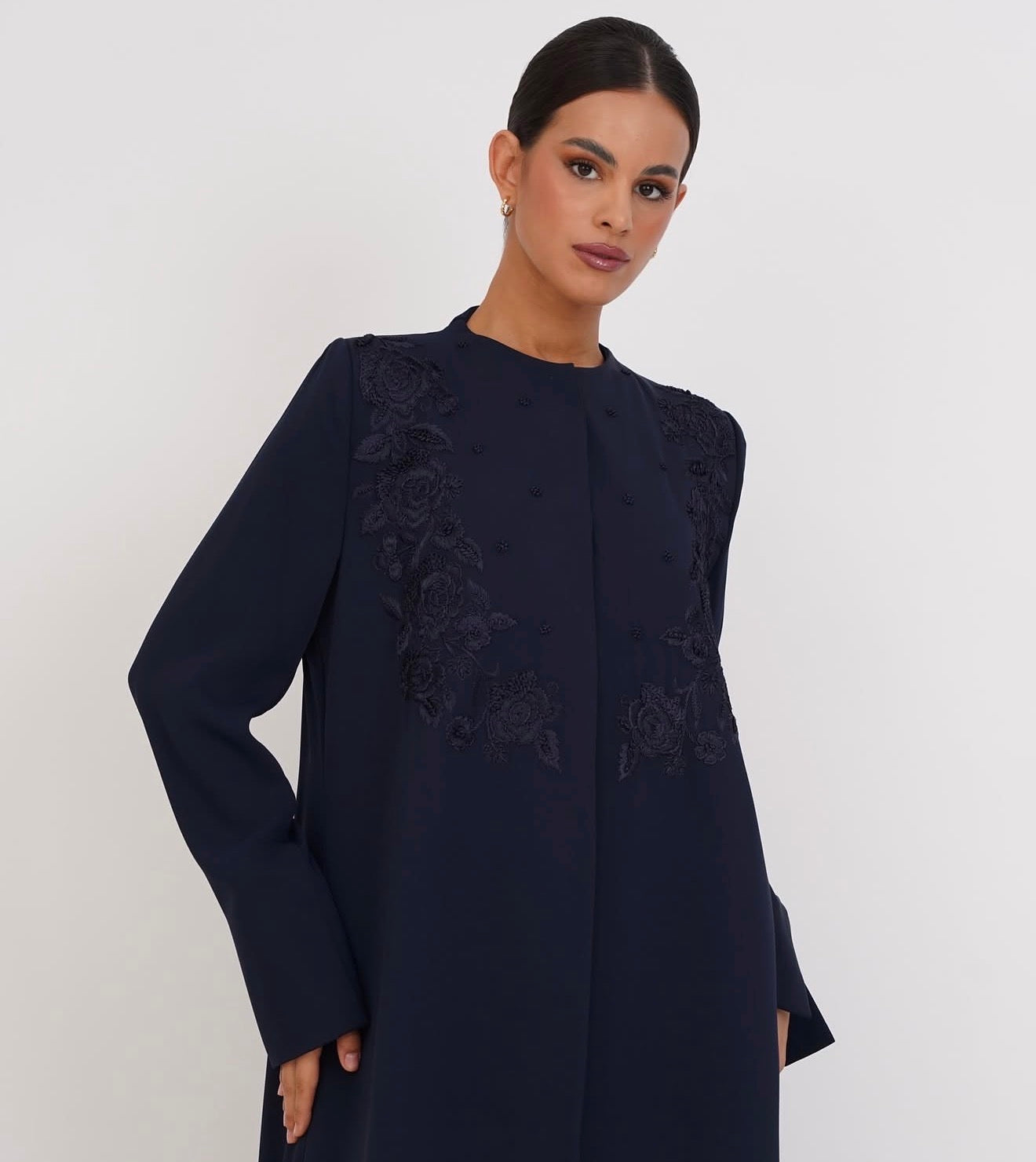Blue abaya